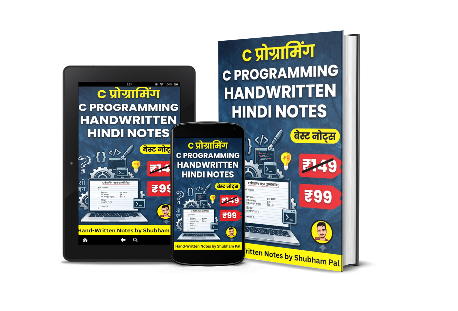 C Programming Handwritten Hindi Notes
