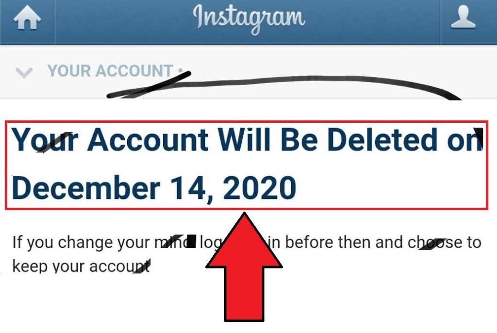 instagram account delete karna