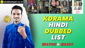 kdrama hindi dubbed list