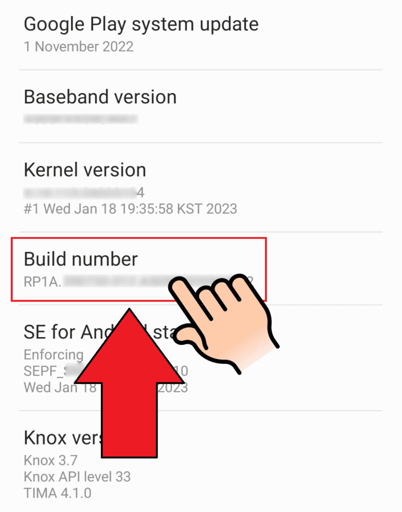 how to open developer option in samsung