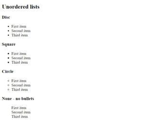 HTML Programs With Their Input And Output