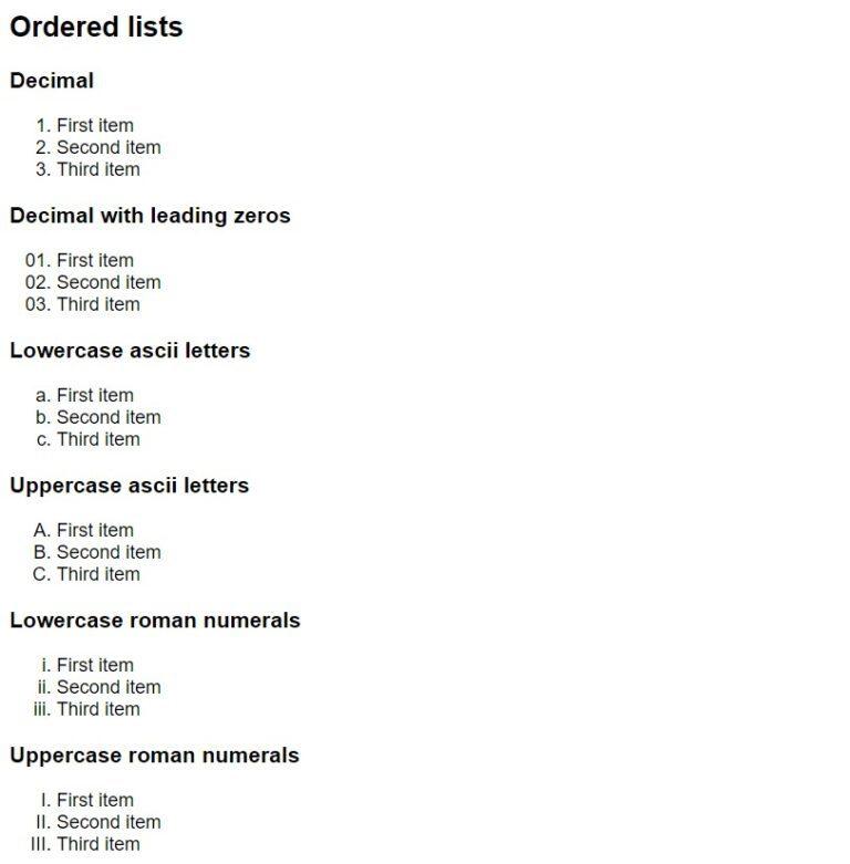 HTML Programs With Their Input And Output