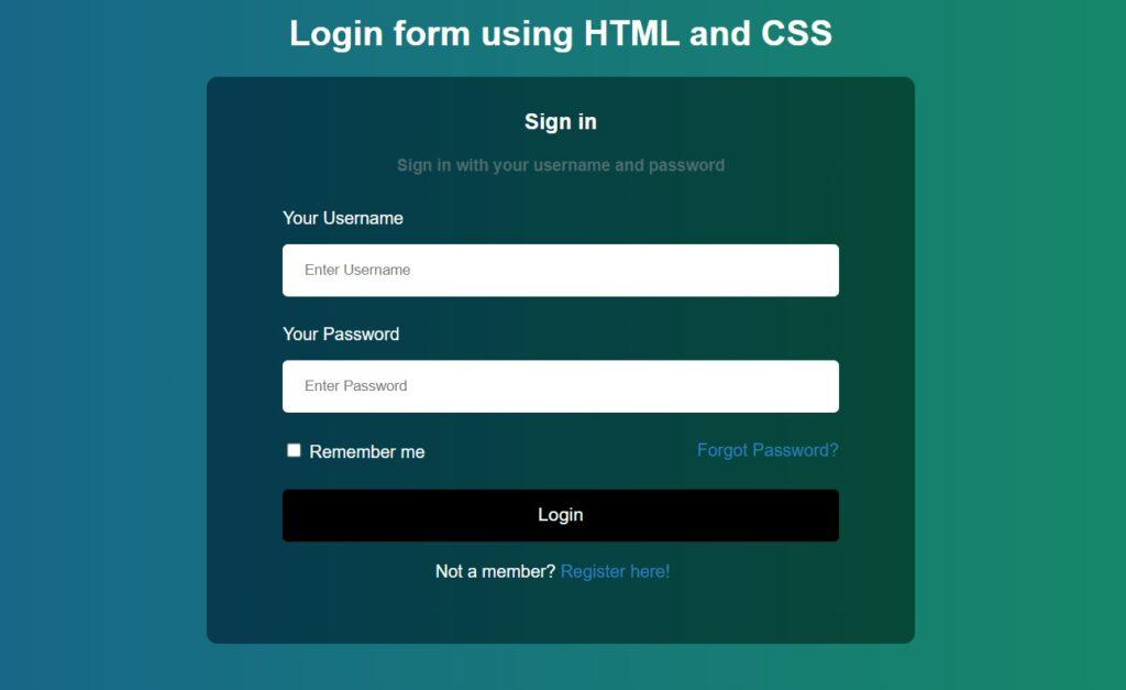 HTML-CSS Programs With Their Input And Output