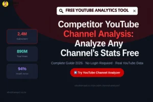 competitor youtube channel analysis